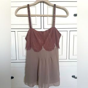 Hazel Haze Laced Top Size S